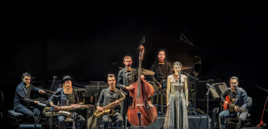 L'orchestra de Il Grande Gatsby The Show al completo (Photo courtesy)